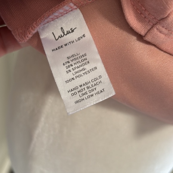 Lulus Drinks On Me Mauve Pink Sleeveless Pleated Bodycon Dress NWT - Picture 16 of 16